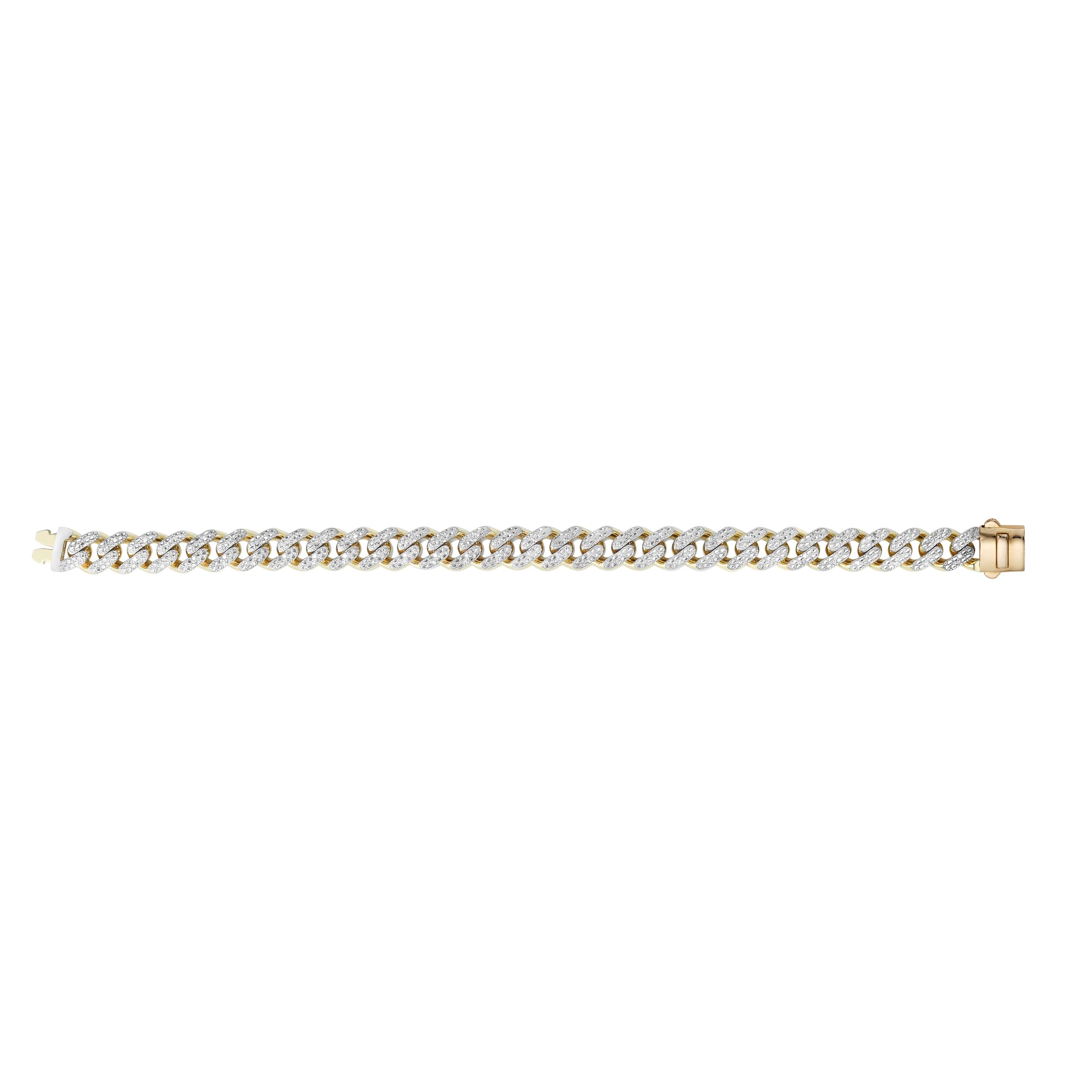 Parkplace Jewelers 14k-gold-9-5mm-lite-miami-cuban-with-diamonds-rc10036