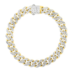 Parkplace Jewelers 14k-gold-pave-lite-miami-cuban-rc103