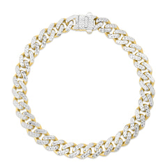 Parkplace Jewelers 14k-8mm-white-pave-lite-miami-cuban-chain-rc11595