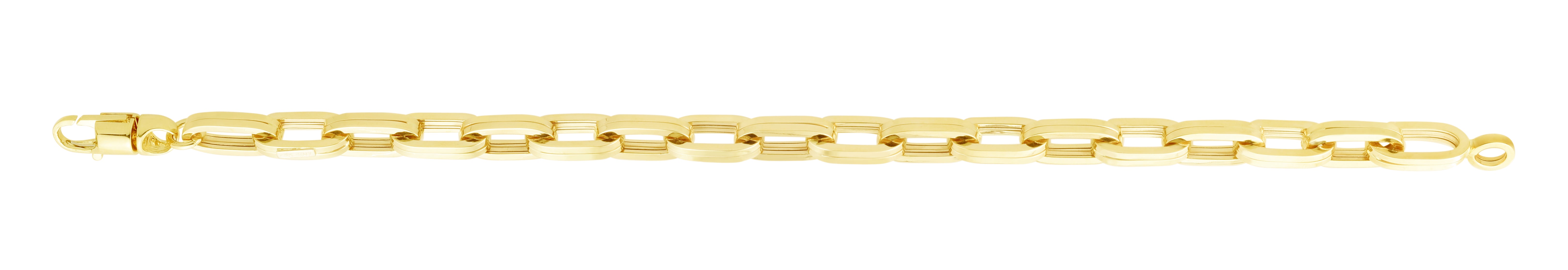 Royal Chain 14K Men's Paperclip Bracelet RC13727