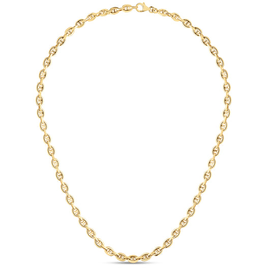 Yellow Gold Polished Mariner Fashion Bracelet