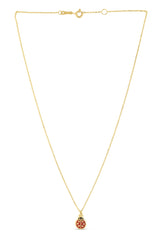 Parkplace Jewelers 14k-gold-ladybug-enamel-necklace-rc14045