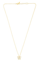 Parkplace Jewelers 14k-gold-mother-of-pearl-butterfly-necklace-rc14111