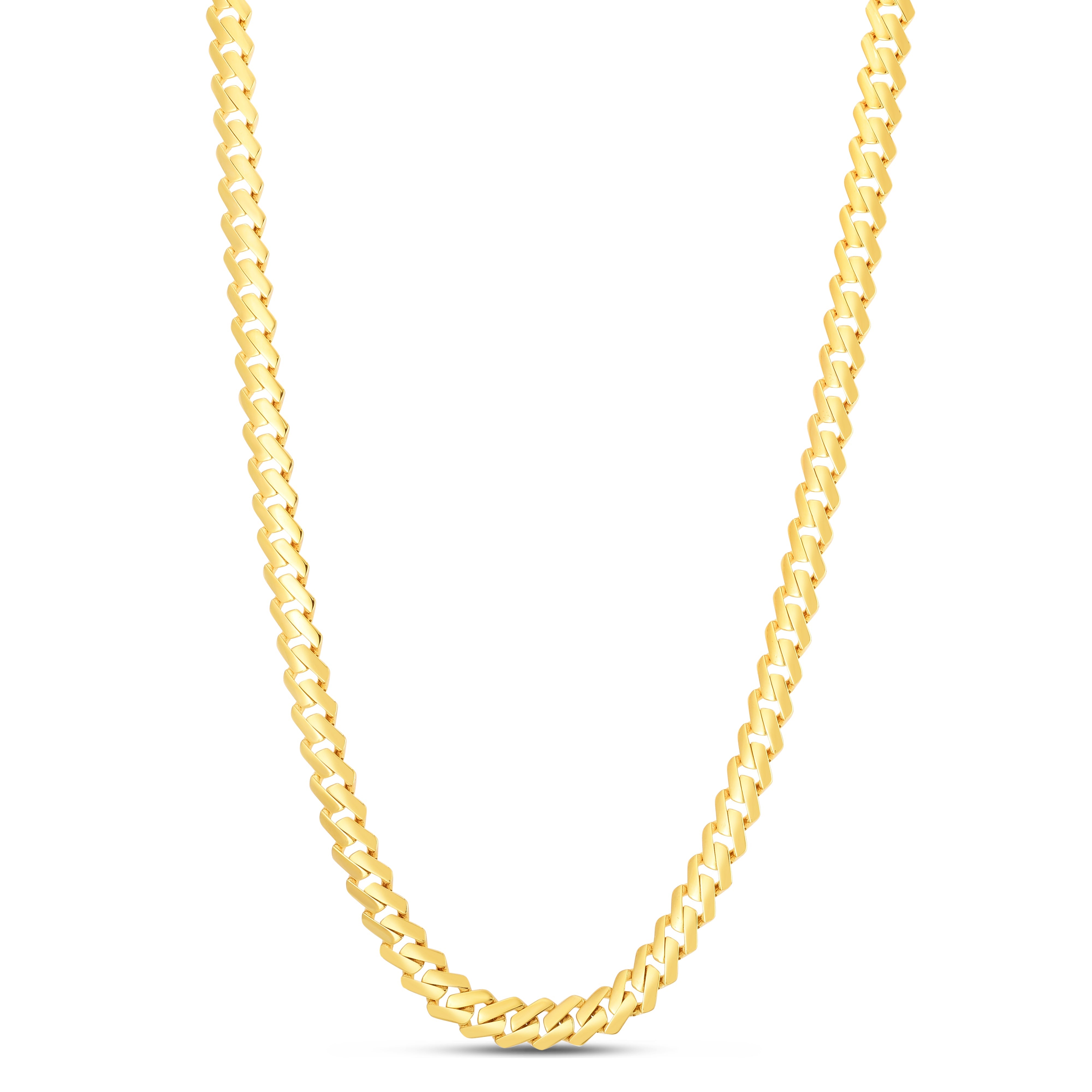 Parkplace Jewelers 14k-8mm-high-polish-modern-lite-edge-chain-rc14875
