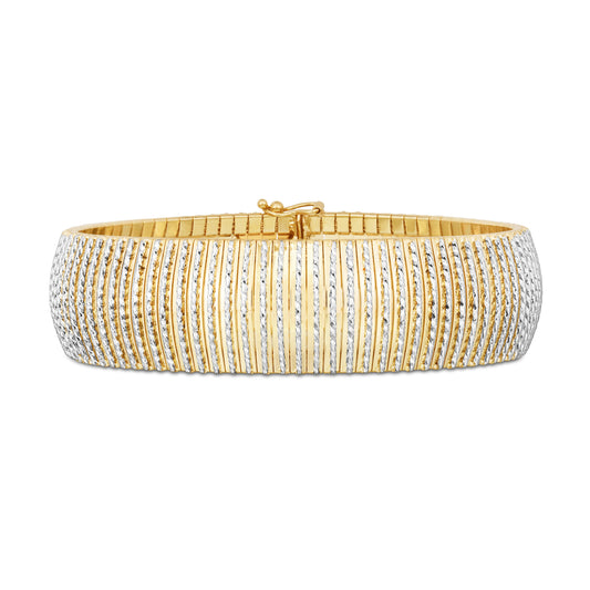 Royal Chain 14K Bold Diamant����� Flex Bracelet RC15366