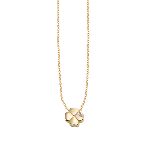 Yellow Gold  Gold & Diamond Fashion Necklace