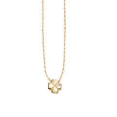 Yellow Gold  Gold & Diamond Fashion Necklace