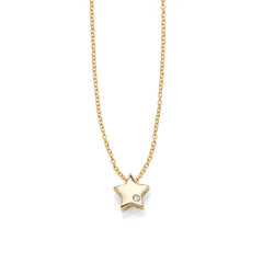 Yellow Gold  Gold & Diamond Fashion Necklace