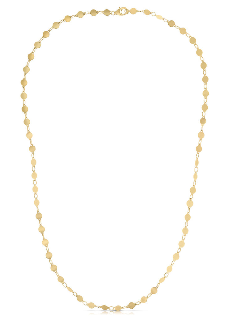 ★ROSEMONT★ 14K necklace RL0157 Italian 14kt Yellow Gold Textured Love Knot Necklace