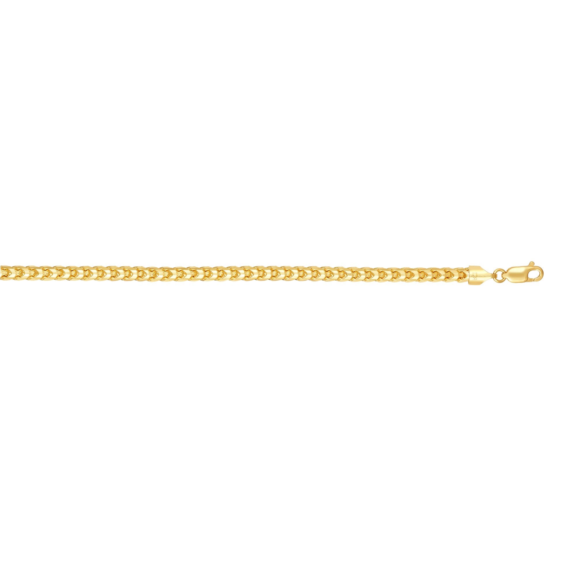 Royal Chain 14K Gold 4.6mm Round Franco Chain RDFR145