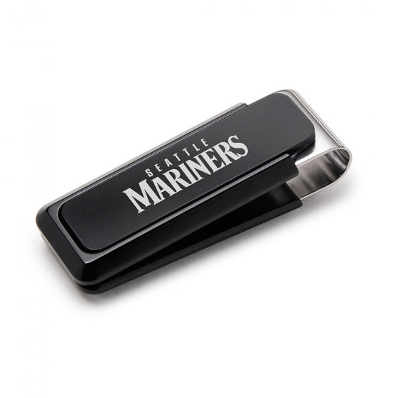 MClip Seattle Mariners Black Solid Slide Money Clip SEA-UV2-BKA-0000