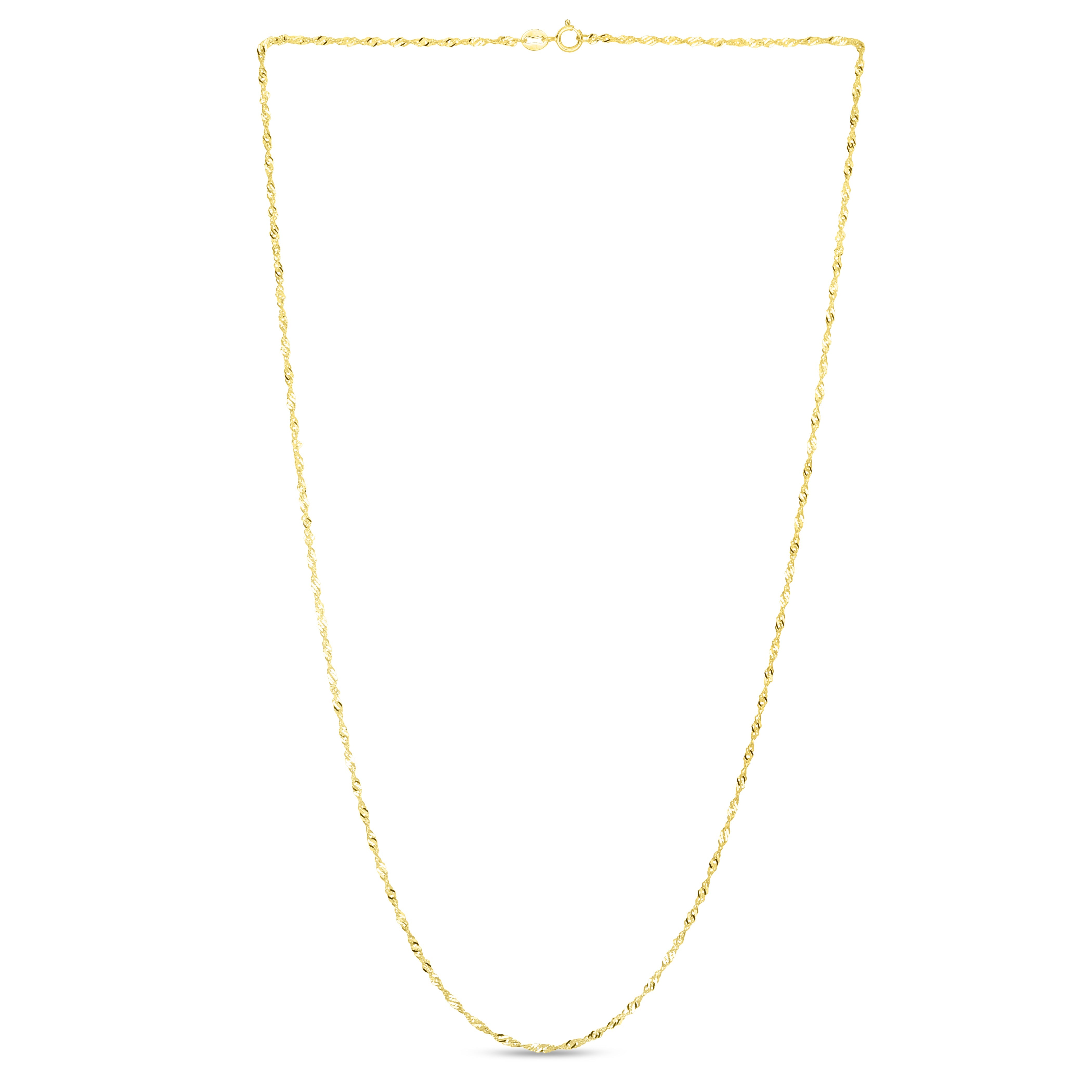Parkplace Jewelers 14k-gold-1-3mm-singapore-chain-sing025