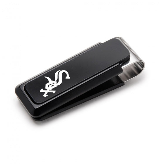 MClip Chicago White Sox Black Solid Slide Money Clip SOX-UV2-BKA-0000