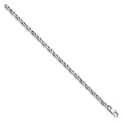 Chisel Stainless Steel Polished 7.5 inch Fancy Link Bracelet SRB1042-7.5
