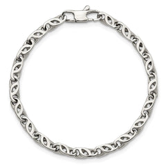Chisel Stainless Steel Polished 7.5 inch Fancy Link Bracelet SRB1042-7.5