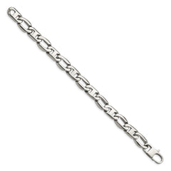 Chisel Stainless Steel Polished 8.5 inch Open Link Bracelet SRB1098-8.5