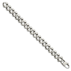 Chisel Stainless Steel Polished 8.5 inch Fancy Link Bracelet SRB1476-8.5