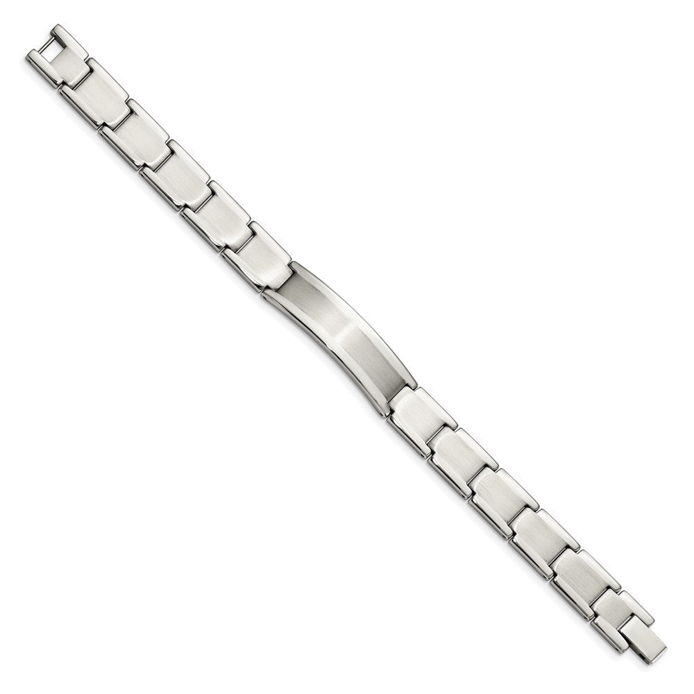 Chisel Stainless Steel Brushed and Polished 8.25 inch ID Bracelet SRB1619-9