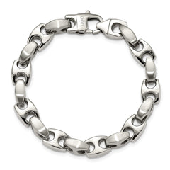 Chisel Stainless Steel Brushed and Polished 8.25 inch Bracelet SRB168-8.25