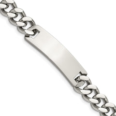 Chisel Stainless Steel Polished Curb Chain 7.75 inch ID Bracelet SRB1791-8