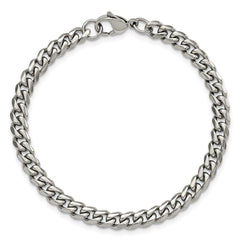 Chisel Stainless Steel Polished 6mm 8.25 inch Curb Bracelet SRB2910-8.25