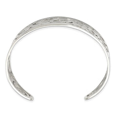 Chisel Stainless Steel Polished Fancy Cuff Bracelet SRB309
