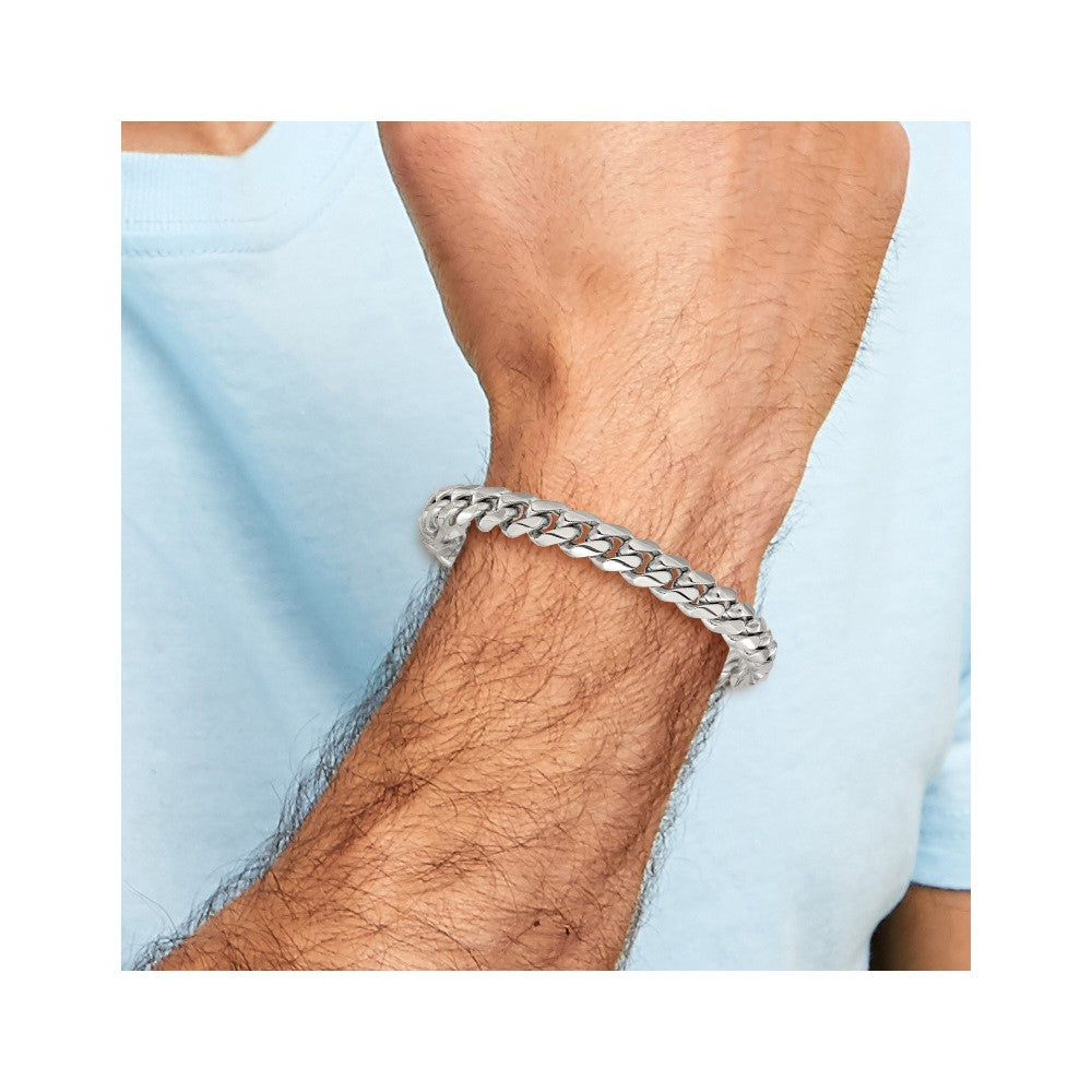 Chisel Stainless Steel Polished 10mm 8.25 inch Link Bracelet SRB3291-8.25