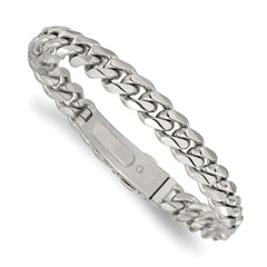 Chisel Stainless Steel Polished 10mm 8.25 inch Link Bracelet SRB3291-8.25