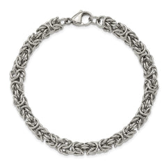 Chisel Stainless Steel Polished 6mm 8.5 inch Fancy Link Bracelet SRB3303-8.5