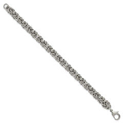 Chisel Stainless Steel Polished 8mm 8.5 inch Fancy Link Bracelet SRB3304-8.5