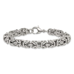 Chisel Stainless Steel Polished 8mm 8.5 inch Fancy Link Bracelet SRB3304-8.5