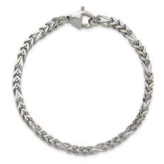Chisel Stainless Steel Polished 4mm 8.5 inch Franco Chain Bracelet SRB3307-8.5