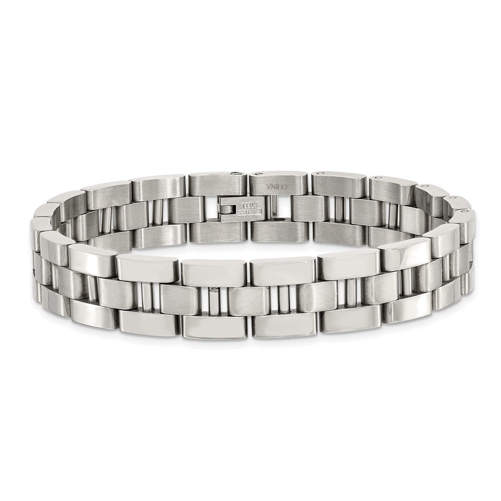 Chisel Stainless Steel Polished 8.5 inch Link Bracelet SRB507-8.5