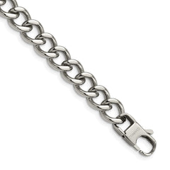 Chisel Stainless Steel Polished 8.5 inch Curb Bracelet SRB519-8.5