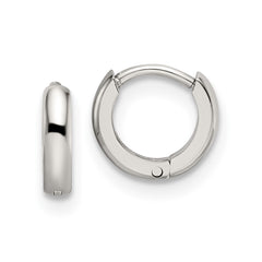 SRE1155 Chisel Stainless Steel Polished 2mm Endless Hinged Hoops