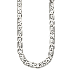 Chisel Stainless Steel Polished 24 inch Fancy Link Necklace SRN1092-24
