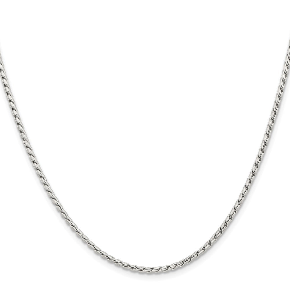 Chisel Stainless Steel Polished 2.5mm 18 inch Fancy Link ChainSRN1618