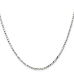 Chisel Stainless Steel Polished 2.5mm 18 inch Fancy Link ChainSRN1618