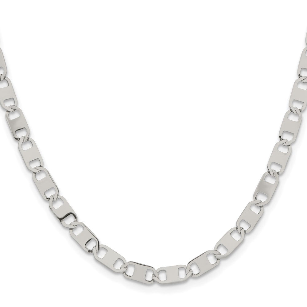 Chisel Stainless Steel Polished 5mm 20 inch Anchor ChainSRN1880