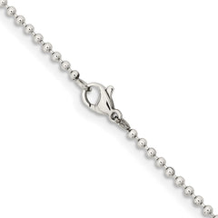 Chisel Stainless Steel Polished 2mm 20 inch Ball ChainSRN222