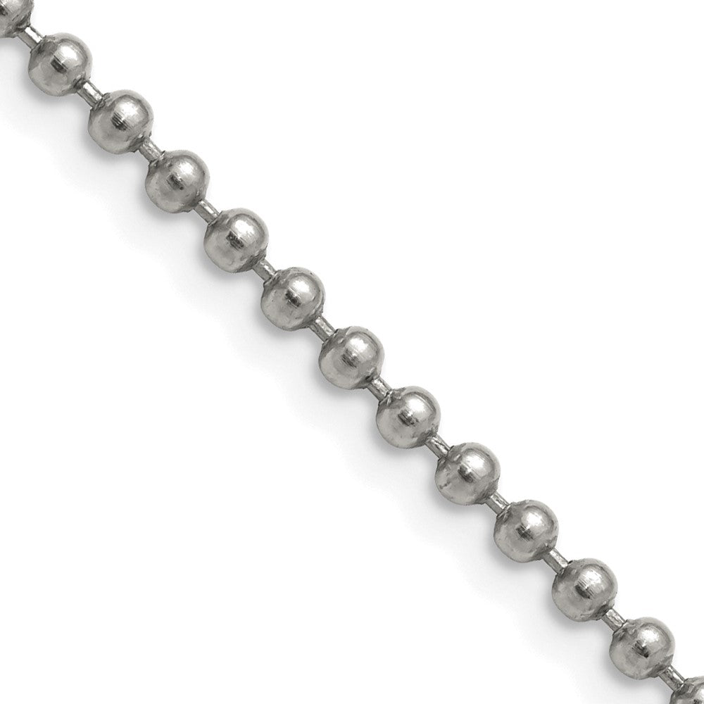 Chisel Stainless Steel Polished 3mm 18 inch Ball ChainSRN223