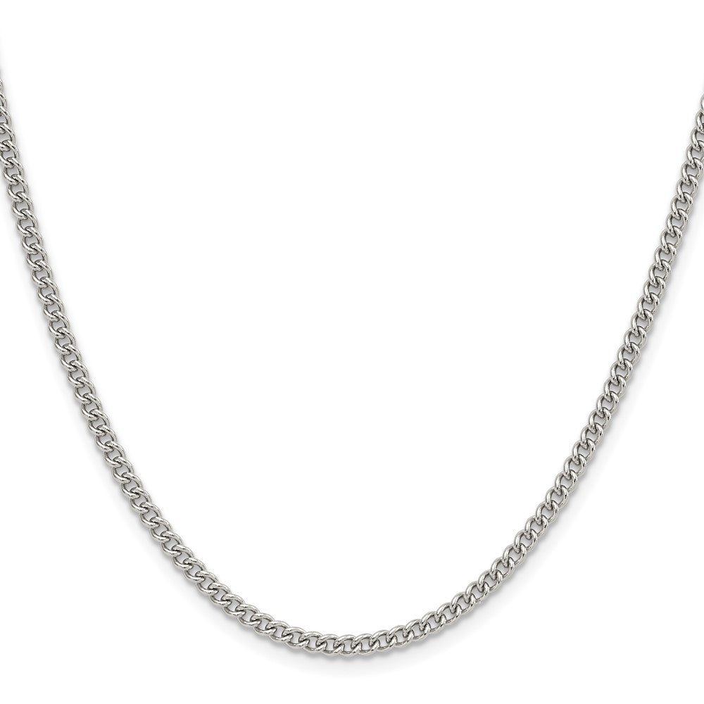 Chisel Stainless Steel Polished 3mm 20 inch Curb ChainSRN225