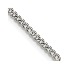 Chisel Stainless Steel Polished 3mm 18 inch Curb ChainSRN225