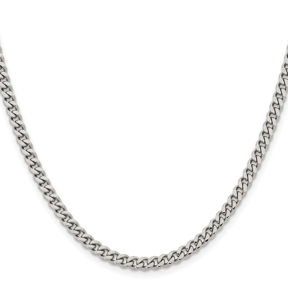 Chisel Stainless Steel Polished 4mm 20 inch Curb ChainSRN226