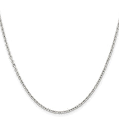 Chisel Stainless Steel Polished 2.3mm 18 inch Cable ChainSRN228
