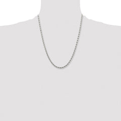 Chisel Stainless Steel Polished 22 inch Fancy Circle Link ChainSRN2542