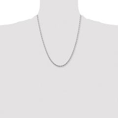 Chisel Stainless Steel Polished 22 inch Fancy Link ChainSRN2544