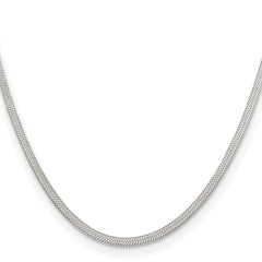Chisel Stainless Steel Polished 3.4mm 22 inch Herringbone ChainSRN2873