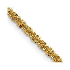 Chisel Stainless Steel Polished Yellow IP-plated 3mm 20 inch Cyclone ChainSRN2874