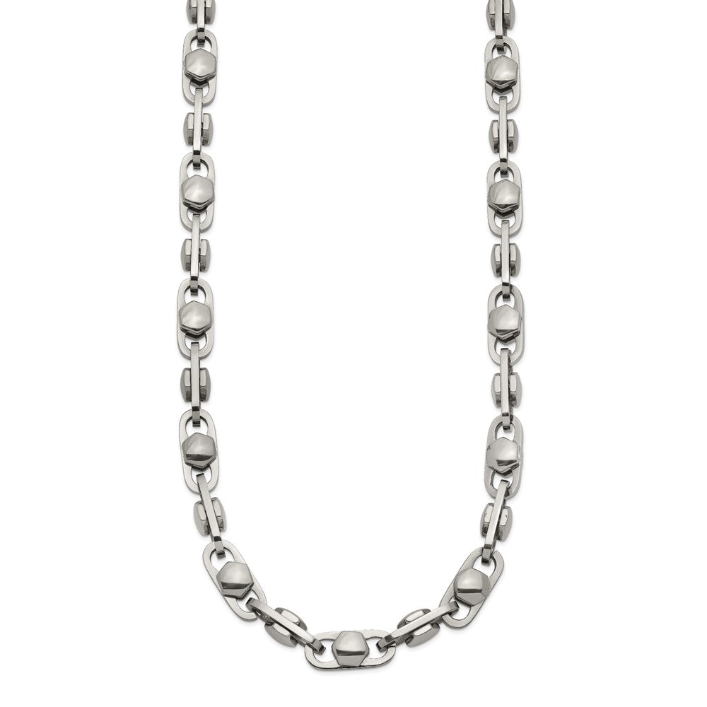 Chisel Stainless Steel Polished 6.50mm 24 inch Necklace SRN3042-24